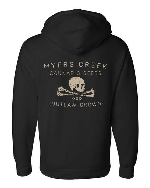 Myers Creek Black Pullover Hoodie