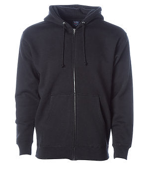 Myers Creek Black Zip Up Hoodie