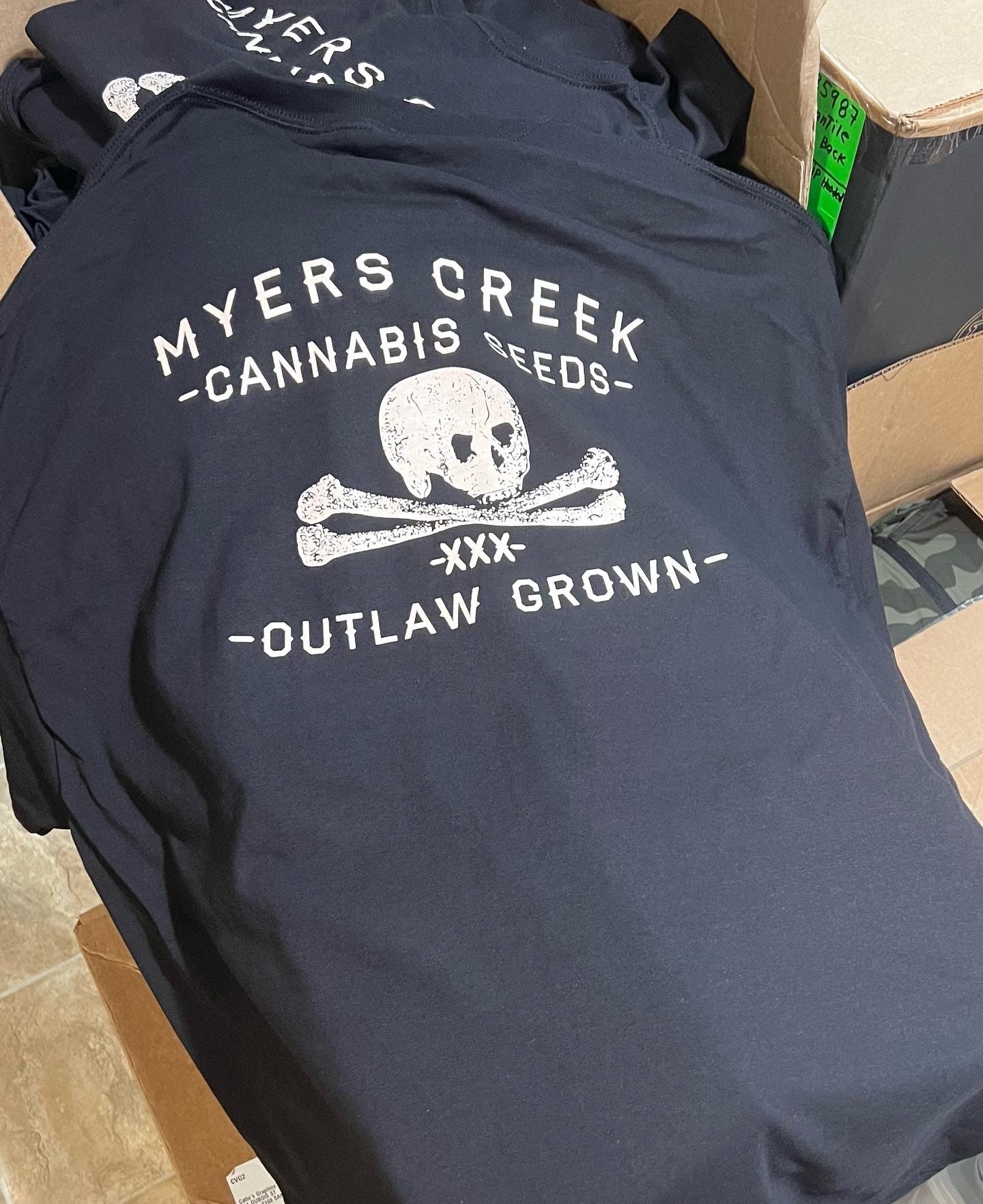 Myers Creek Black Short Sleeve Shirt